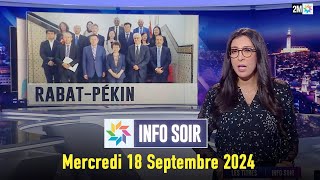 Info soir  Mercredi 18 Septembre 2024 [upl. by Bergman]