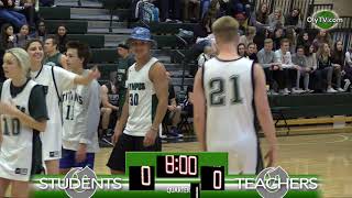 Olympus Teachers vs Students  Basketball  Souper Bowl of Caring Fundraiser [upl. by Ojeibbob]