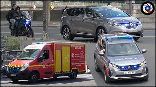 Véhicules de Secours en Urgence à Paris [upl. by Reffineg]