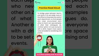 Practice PTE read aloud task pte ptetest pteacademic shortsfeed trending [upl. by Fonz533]