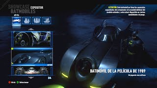 Batman Arkham Knight  Skins y Batimovil De 1989 [upl. by Ap]