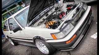 TOYOTA COROLLA LEVIN AE86  レビン Custom Car SCN2017 [upl. by Ennylyak]