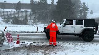 January Snow Storms Along I80 [upl. by Amero]