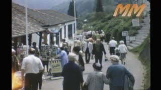 Symonds Yat Wye Valley Herefordshire 1969 old cine film 321 [upl. by Amby]