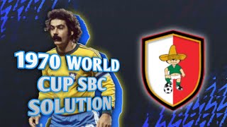 1970 WORLD CUP SBC SOLUTION MADFUT 22 [upl. by Akemyt]