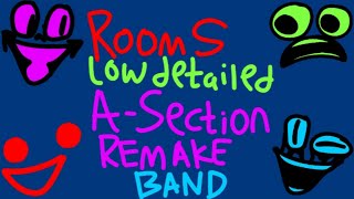 rooms low detailed band Asection remake season 2 full parts but vertical template [upl. by Donoho]