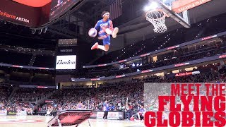 INSANE Trampoline Dunkers  Harlem Globetrotters [upl. by Queena]