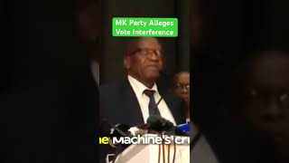 Jacob Zuma amp MK Party On Alleged Vote Discrepancies [upl. by Hsetih610]