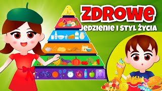 Ala i Piramida Zdrowego Żywienia dla dzieci 🍎 Zdrowe odżywianie  Film edukacyjny dla dzieci 🥗 [upl. by Hallam7]