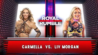 Carmella VS Liv Morgan [upl. by Esekram]