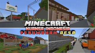 SHARE ‼️ MAP NUANSA INDONESIA PERUMAHAN DESA For Mcpe V 120 [upl. by Ravid19]