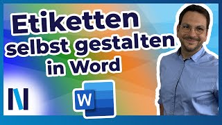 Word für Senioren Erstellen von Etiketten – so einfach geht’s [upl. by Oakleil]