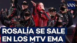 Espectacular actuación de Rosalía en los MTV EMAs [upl. by Esyle]