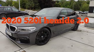 2020 model G30 BMW 520 i 20 inceleme [upl. by Enelyw]