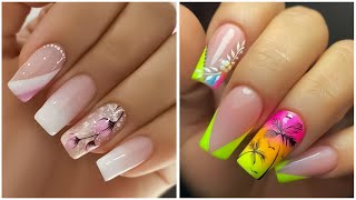 Nail Art Designs 2024❤️💅Summer Compilation For Beginners  Simple Nails Art Ideas ❤️💅 Cute Nails 💖 [upl. by Parsifal]