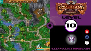 Northland Heroes  Level 10 walkthrough  The Missing Druid [upl. by Hesoj]