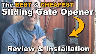 The Best Sliding Gate Opener The Affordable COZ Sliding Gate Opener Review amp Installation Guide [upl. by Errick787]