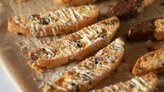 How to make the BEST BISCOTTI Recipe  Cách làm bánh quy Biscotti [upl. by Tewell]