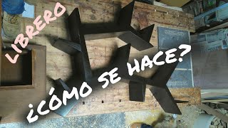 Como hacer un librero resistente tipo arbol  wood type bookcase [upl. by Circosta653]