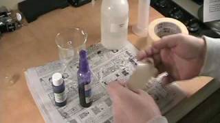 The Home Scientist 010  Forensic Fingerprinting IV Gentian Violet [upl. by Nigrom]