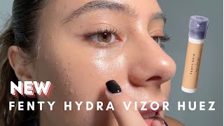 Fenty Skin Hydra Vizor honest review  first impressions amp wear test [upl. by Jacquenetta]