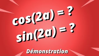 Formules de duplication  démonstration [upl. by Ahsiled]