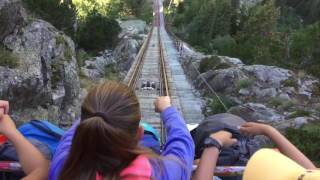 Gilmerbahn Funicular Switzerland  تلفريك جلمربان قرب انترلاكن بسويسرا [upl. by Jallier]