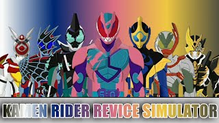 All Rider Form and Henshin Sound Kamen Rider Revice Kamen Rider Revice Simulator [upl. by Siuqramed]