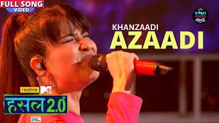 Azaadi  Firoza Khan aka KHANZAADI  Hustle 20 [upl. by Ellan689]