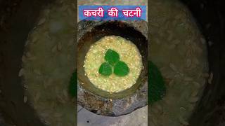 Kachri Ki Chutney  कचरी की चटनी  💕💫shorts food chutney kachri [upl. by Anchie]