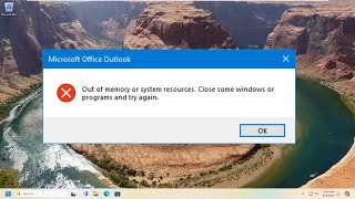 Fix “Out of Memory or System Resources” Error in Windows 1110 Solution [upl. by Bastian]