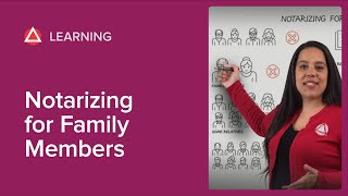 How To Notarize For Family Members [upl. by Tremayne]