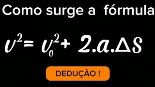 Como surge a equação de Torricelli a partir do Cálculo Diferencial e Integralenem [upl. by Caroline709]