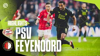 Highlights  PSV  Feyenoord  Eredivisie 20232024 [upl. by Yaral841]