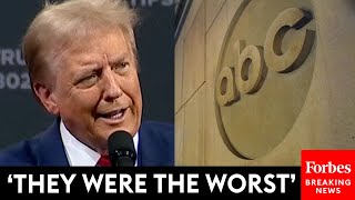 BREAKING NEWS Trump Absolutely Unloads On ABC Over Presidential Debate With Kamala Harris [upl. by Aihselat183]