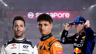 SINGAPORE RACE REACTION  RICCIARDO LAST F1 RACE [upl. by Joed926]