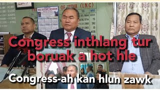 Congress inthlang tur boruak a hot zel  Zodintluanga te lamin Nomination an File [upl. by Ecnerrat808]