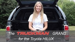 The Truckman Grand Hardtop for the Toyota Hilux [upl. by Nolyaj832]