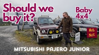 We found a Mitsubishi Pajero Junior at a scrapyard in Wales [upl. by Welker]