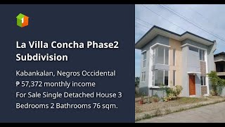 La Villa Concha Phase2 Subdivision [upl. by Kellyann695]