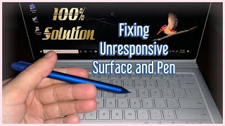 What to Do If Your Surface Pen is Not Working or Responding  \u00100 Solution [upl. by Ahseym]