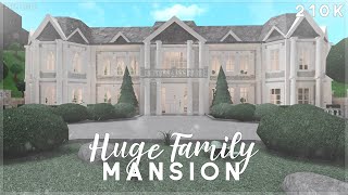 Bloxburg  Huge Family Mansion Build [upl. by Campbell]