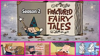 Fractured Fairy Tales 1960s  35 Episodes  Classic Cartoons [upl. by Attiuqaj]