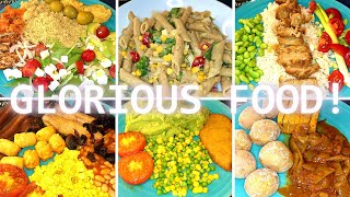 What Do Vegans REALLY Eat  7 DownToEarth Dinners [upl. by Avilo231]