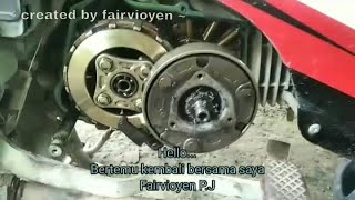 Cara Tukar Auto Clutch  Cara Tukar Auto Clutch Modenas MR1 [upl. by Hanny]