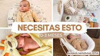 Cosas SI VAS A NECESITAR para bebés de 03 meses bebés bebés3meses maternidad [upl. by Lazare]