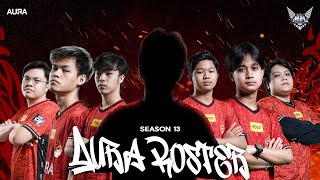 PEMAIN BARU YANG PALING DITUNGGU  OFFICIAL ROSTER AURA FIRE MPL S13 [upl. by Kironde]