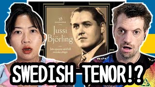 Our FIRST Reaction to Jussi Björling  O HELGA NATT O Holy Night in SWEDISH [upl. by Mattah335]