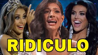 LAS RESPUESTAS MÁS ESTUPIDAS DE MISS UNIVERSO [upl. by Alegnasor]