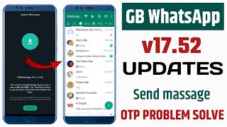 GB WhatsApp Update Kaise Kare 2023  GB WhatsApp V1752 update  GB WhatsApp Update 2023 New Version [upl. by Nolaf406]